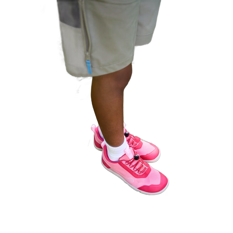 Reimatec Tallustelu Barefoot Sneakers, Sunset Pink, 35