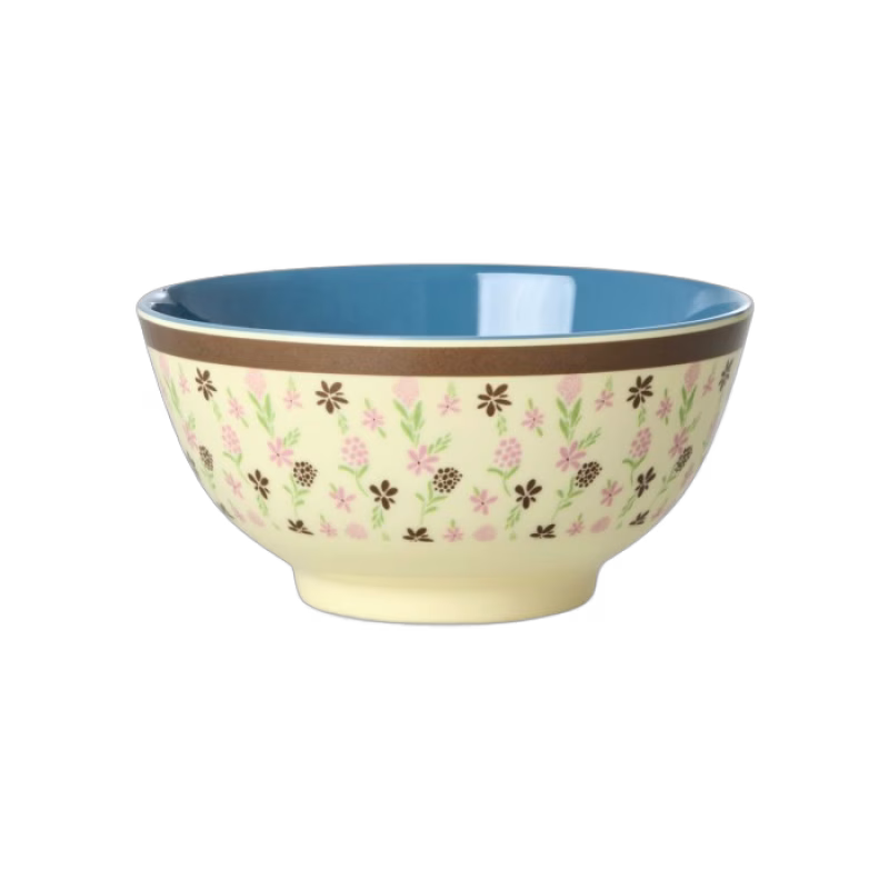 Rice Skål Melamin M (Hacienda Flower Print)
