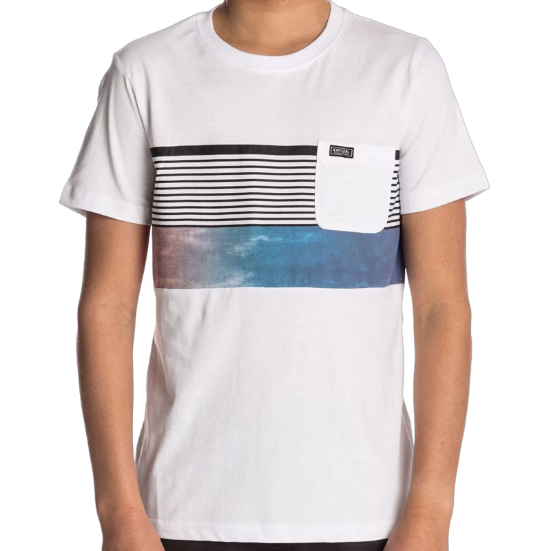 Rip Curl Wilko Premuim SS Tee T-shirt, Optical White 130