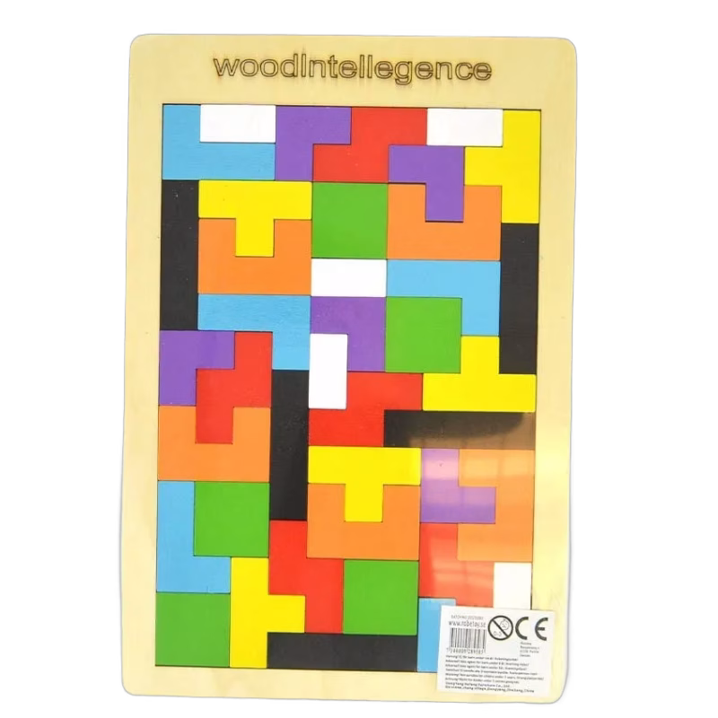 Robetoy IQ Träpussel 40 Bitar 26,5cm
