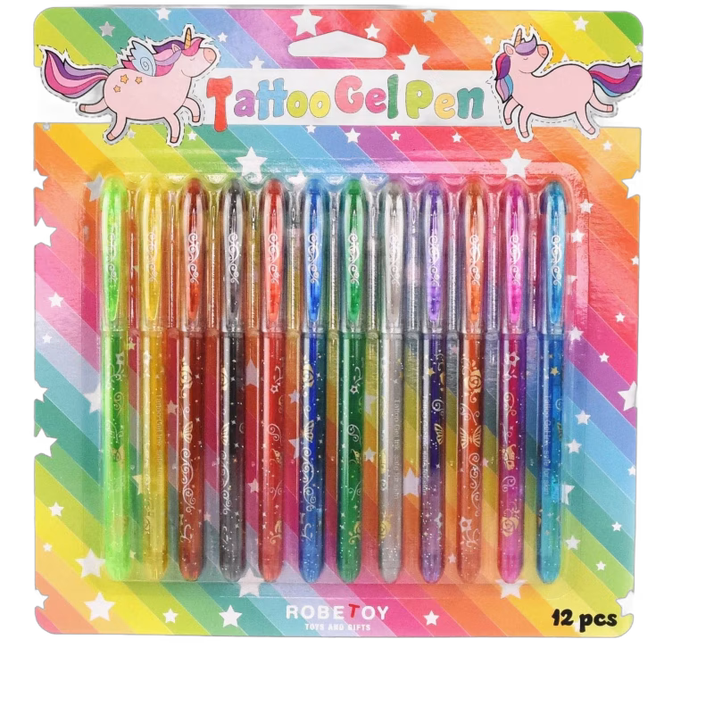 Robetoy Tatuering Penna 12-Pack