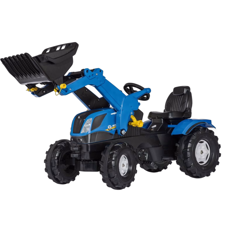 Rolly Toys Farmtrac New Holland Tramptraktor, Blå