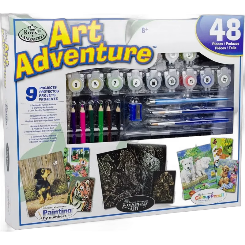 Royal Brush Adventure Konst Set