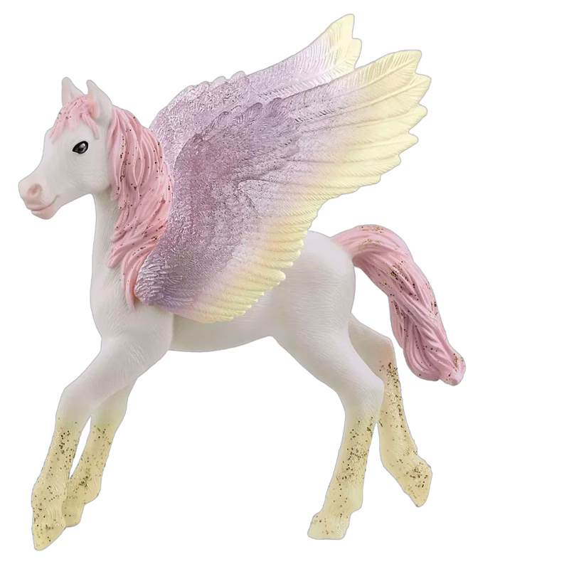 Schleich 70743 Sunrise Pegasusföl, Regnbågsfärgad