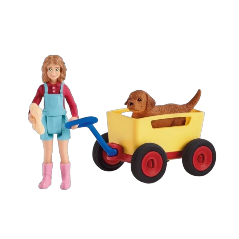 Schleich Farm World 42543 Valpvagn Lekset