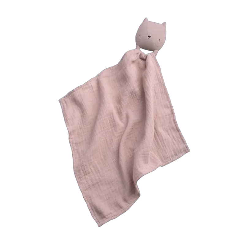 Sebra snutte med bitleksak, Zappy rosa