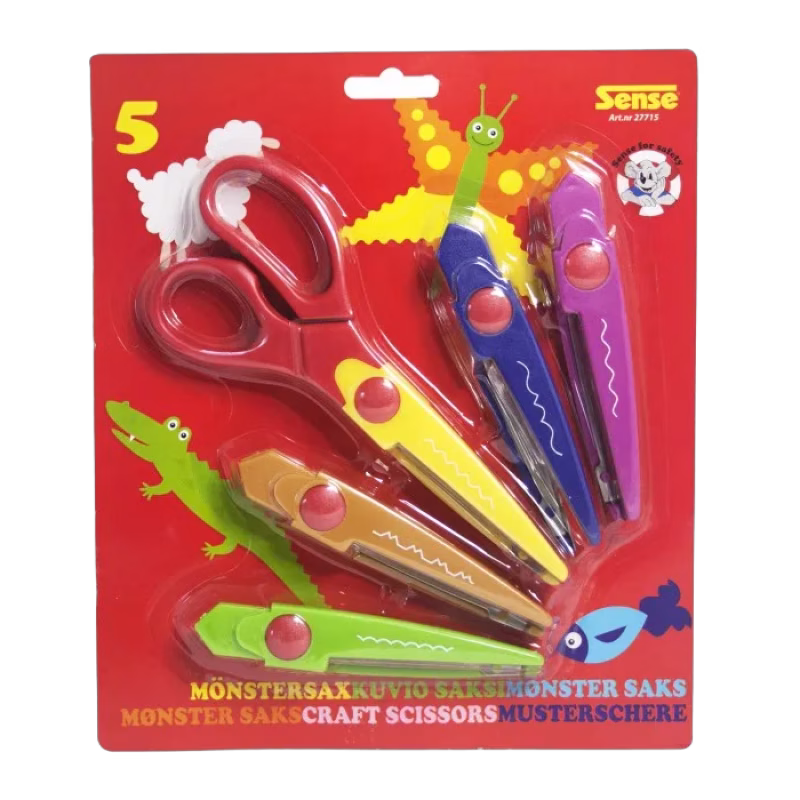 Sense Mönstersax 5-delar