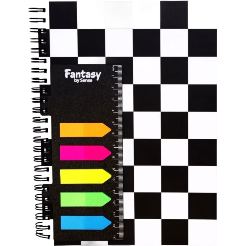 Sense Spiralblock A5 (Rutor)