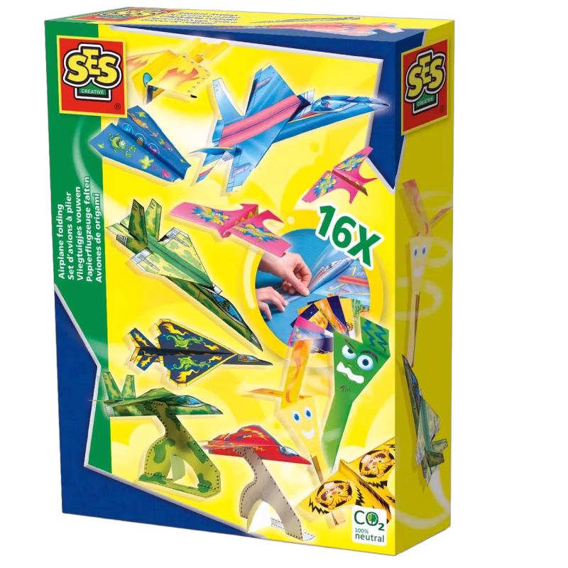 SES Creative  Jag lär mig: Vika Pappersflygplan