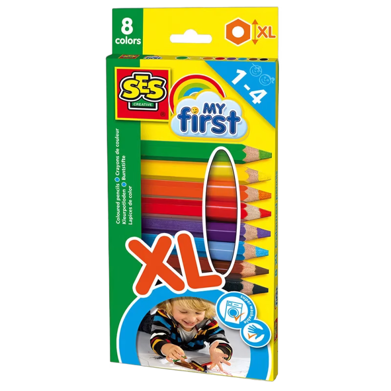 Ses Creative Min Första - Färgpennor 8-pack