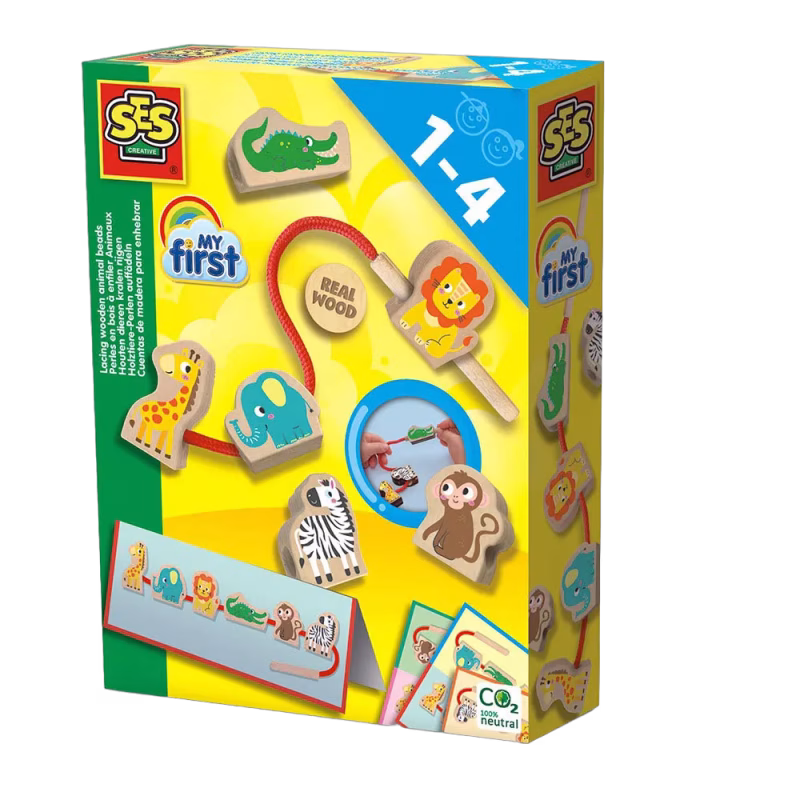 Ses Creative Min Första - Lär dig Trä Pärlor