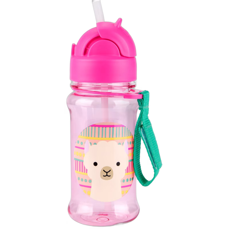 Skip Hop Zoo Flaska Tritan Lama (Rosa)