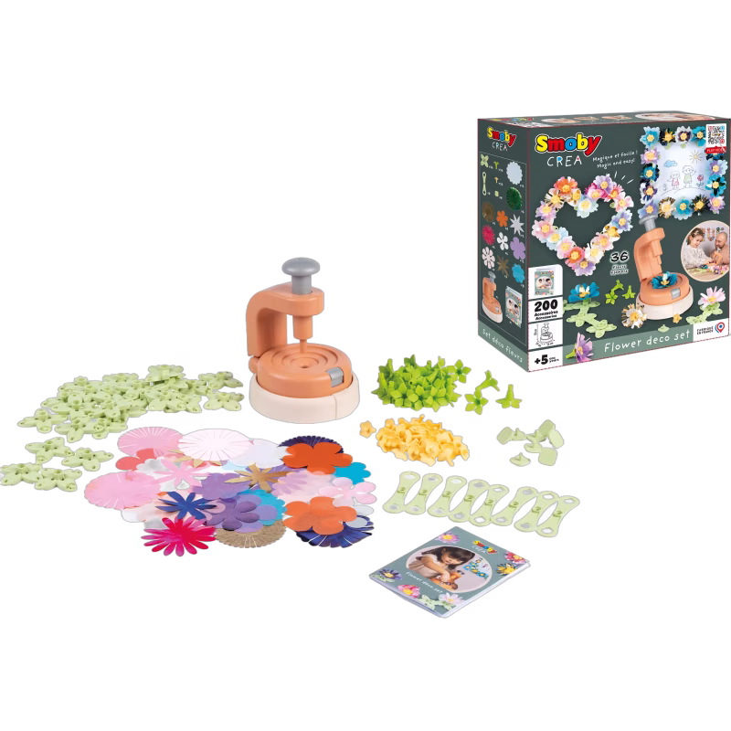 Smoby Crea Deco Blommor Pysselset