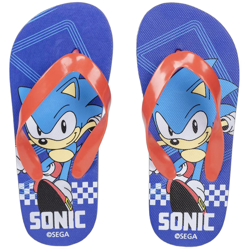 Sonic Flip-flops, Blå, 28-29