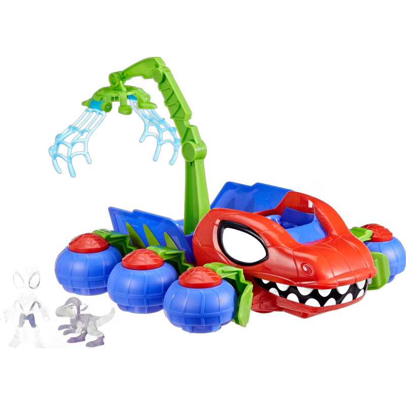 Spidey and His Amazing Friends Dino-Webs Crawler Fordon