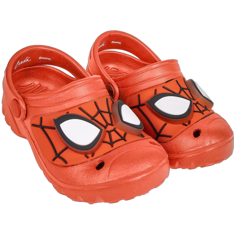 Spindelmannen Tofflor, Röd, 27