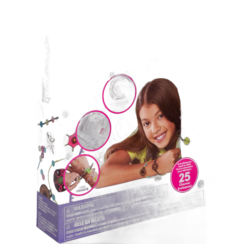 Spirograph Shrink Charms DIY-set