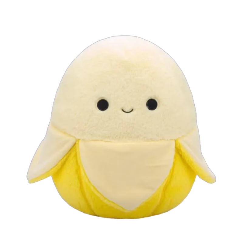 Squishmallows Fuzz A Mallows 40 cm (Junie Banana)