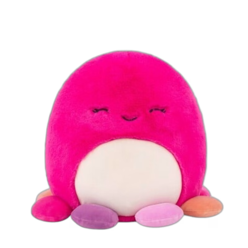 Squishmallows Fuzz A Mallows Octavia Bläckfisk 30 cm