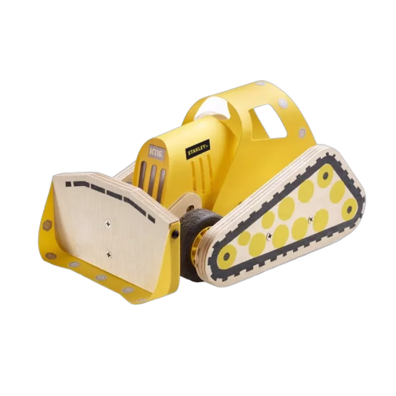 Stanley Jr Byggkit (Bulldozer)