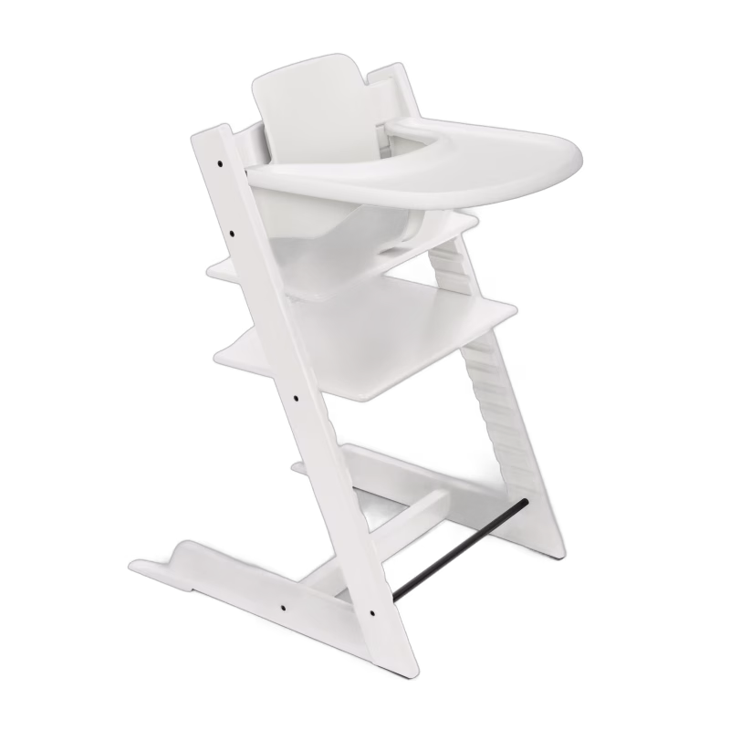 Stokke Tripp Trapp® Stol och Babyset Inkl. Bricka (White)