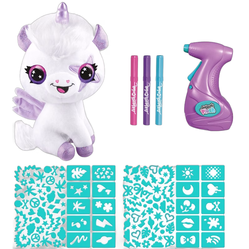 Style 4 Ever Airbrush Gosedjur Självlysande Enhörning