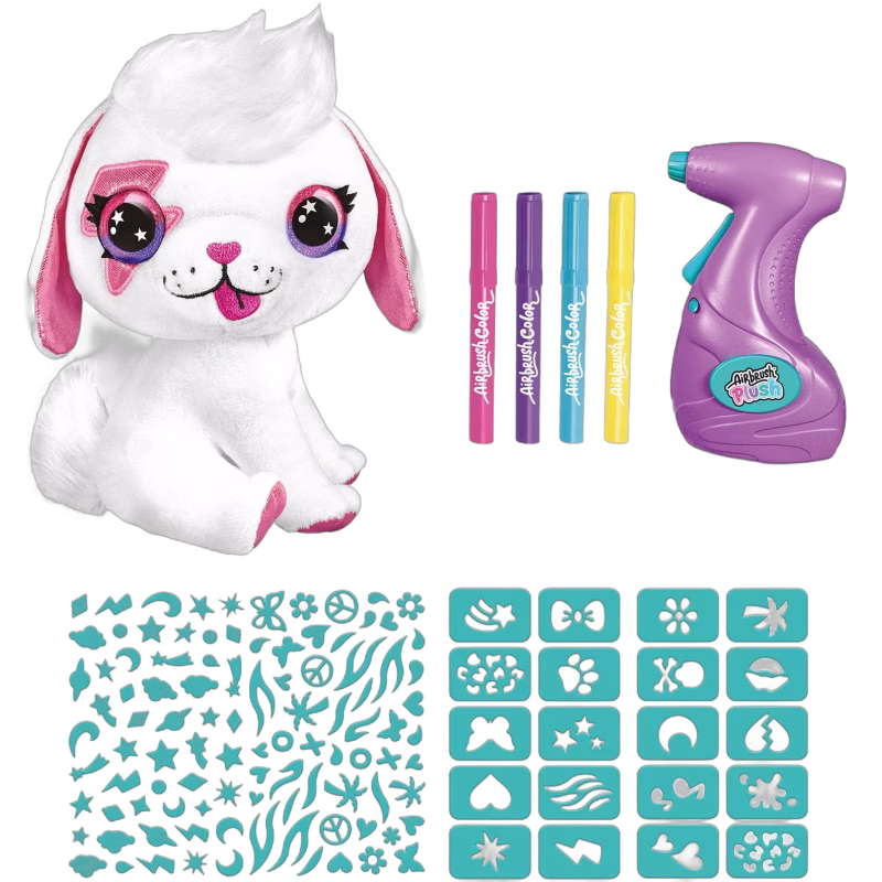 Style 4 Ever Airbrush Plush Gosedjur Hundvalp