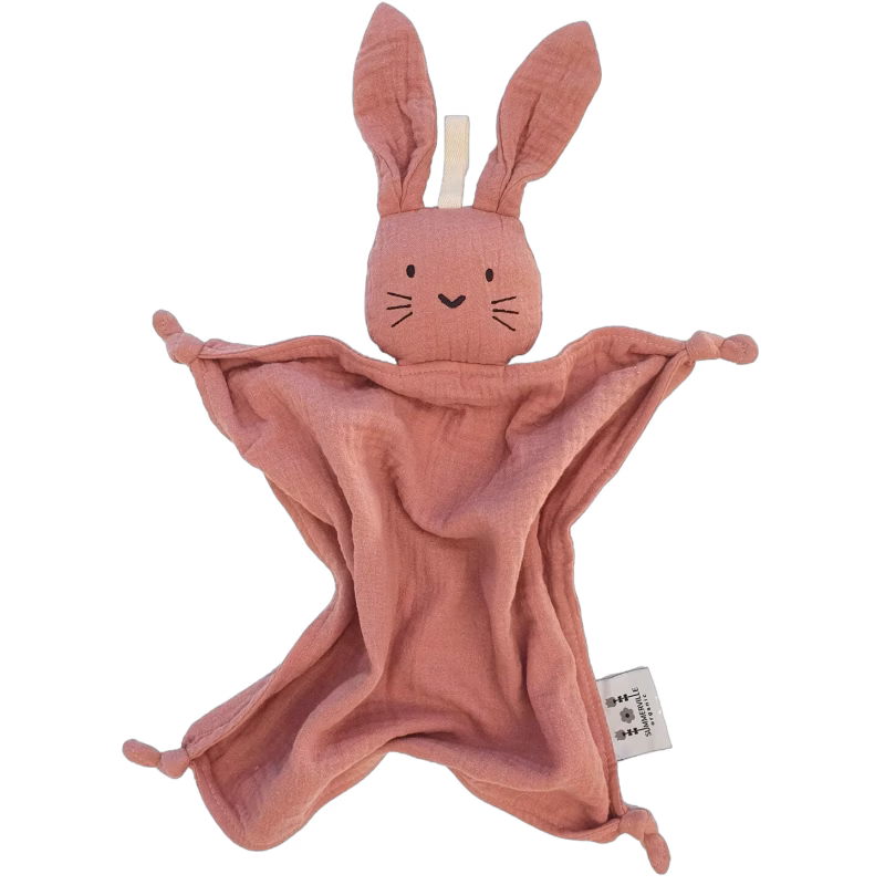 Summerville Organic Snuttefilt Eko Kanin, Rose