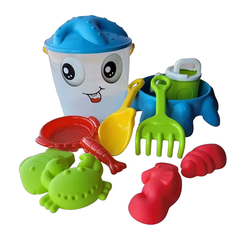 Suntoy hinkset bläckfisk 10-delars, blå