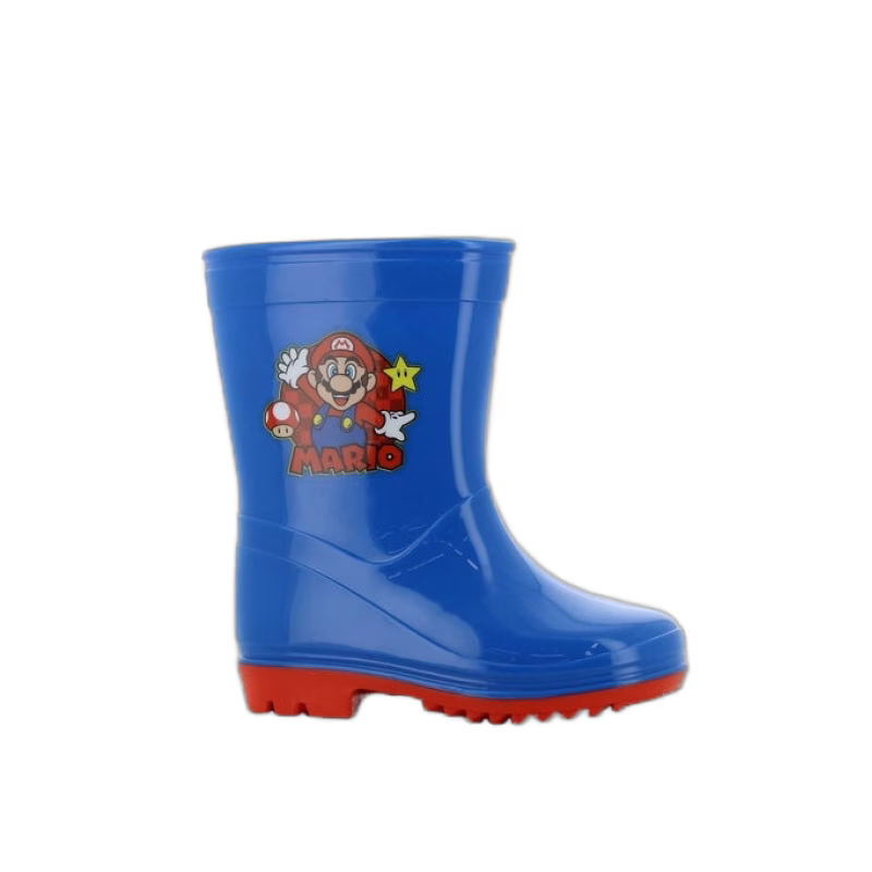 Super Mario Gummistövlar, Cobalt Blue/Red, 30