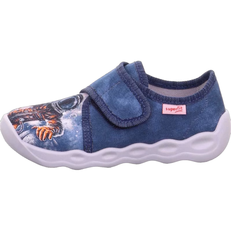 Superfit Bubble Tofflor, Blue/Multicolored, Stl 25