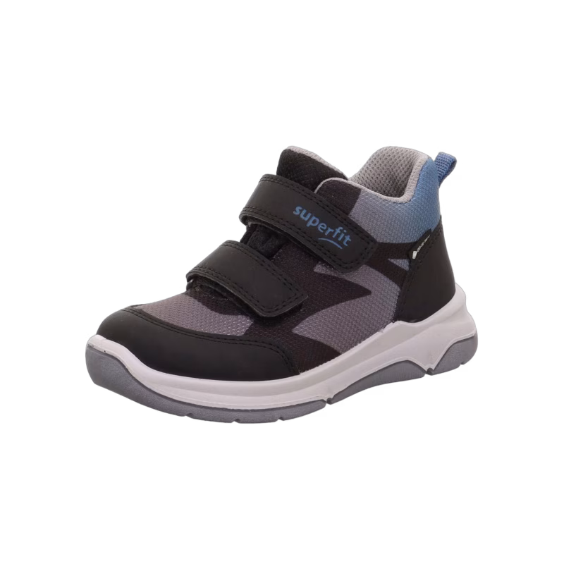 Superfit Cooper Mid GTX Sneakers, Black/Blue, 29