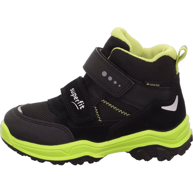 Superfit Jupiter GTX Sneakers, Black/Light Green, 27