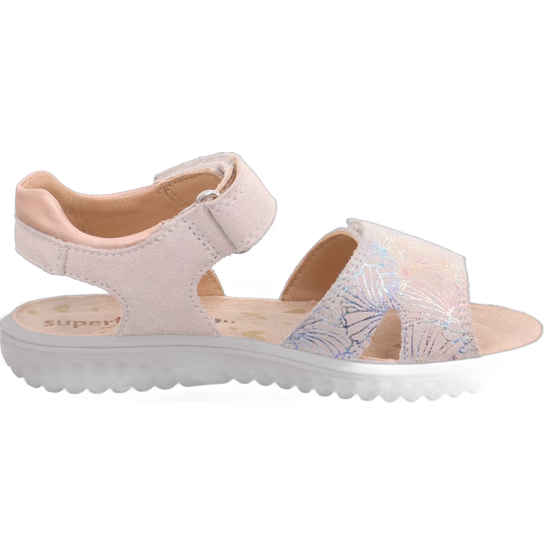 Superfit Sparkle Sandaler, Vit/Guld, 33