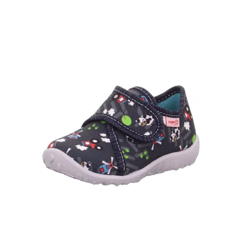 Superfit Spotty Inneskor, Blue/Multicoloured, 23