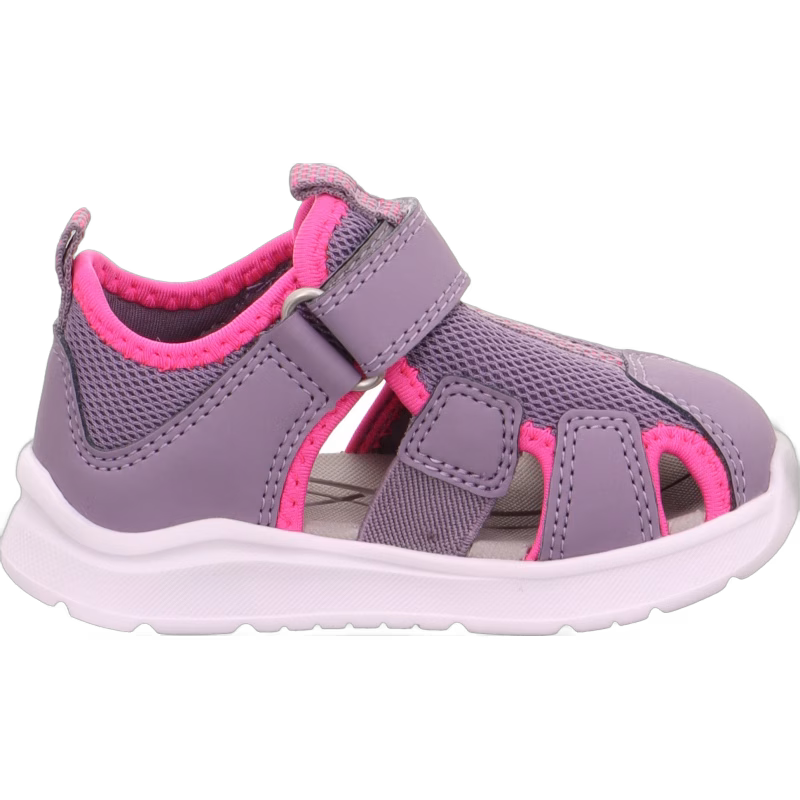 Superfit Wave Sandaler, Lila/Rosa, 19
