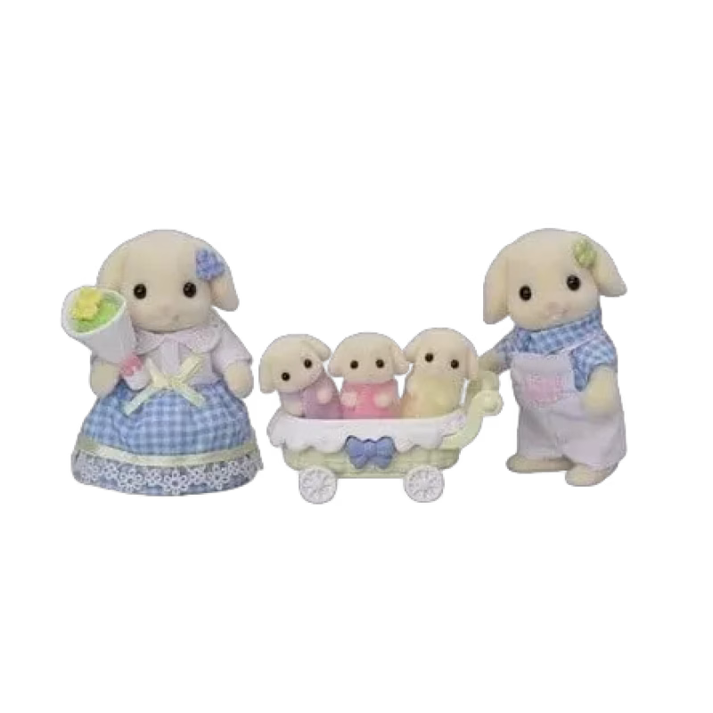 Sylvanian Families Familjen Flora kanin