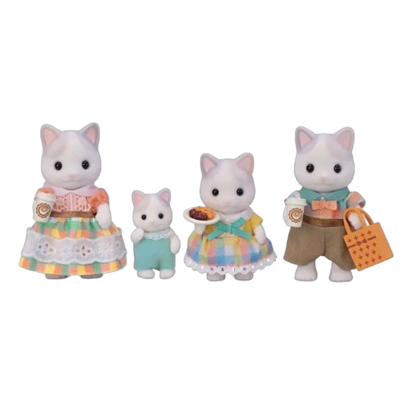 Sylvanian Families Familjen Lattekatt