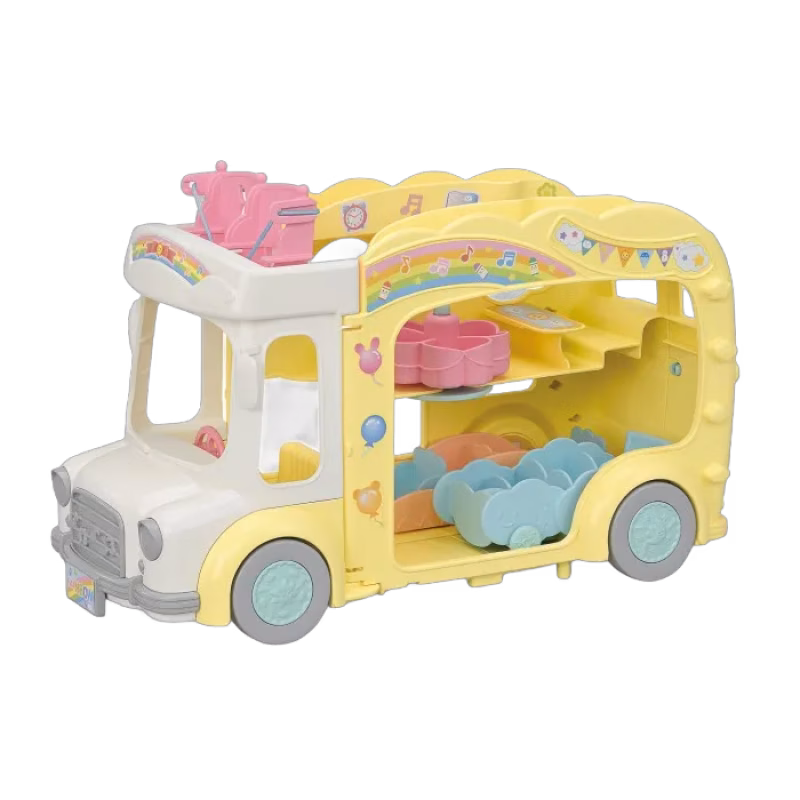 Sylvanian Families Förskolans Regnbågsbuss