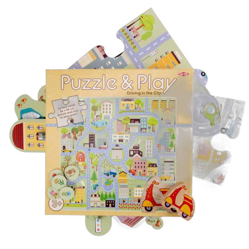 Tactic My First Pussel &  Play Driving in the City