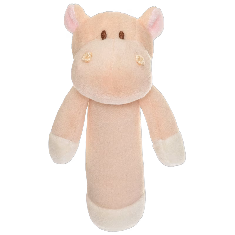 Teddykompaniet Diinglisar  Flodhäst Skallra, Aprikos