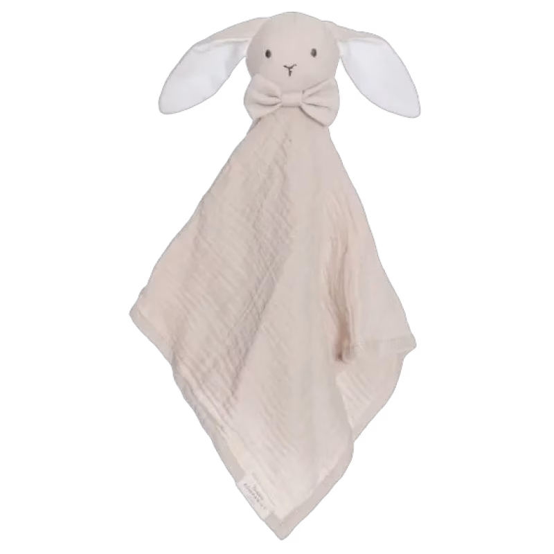 Teddykompaniet Diinglisar Snuttefilt Kanin Muslin (Greige)