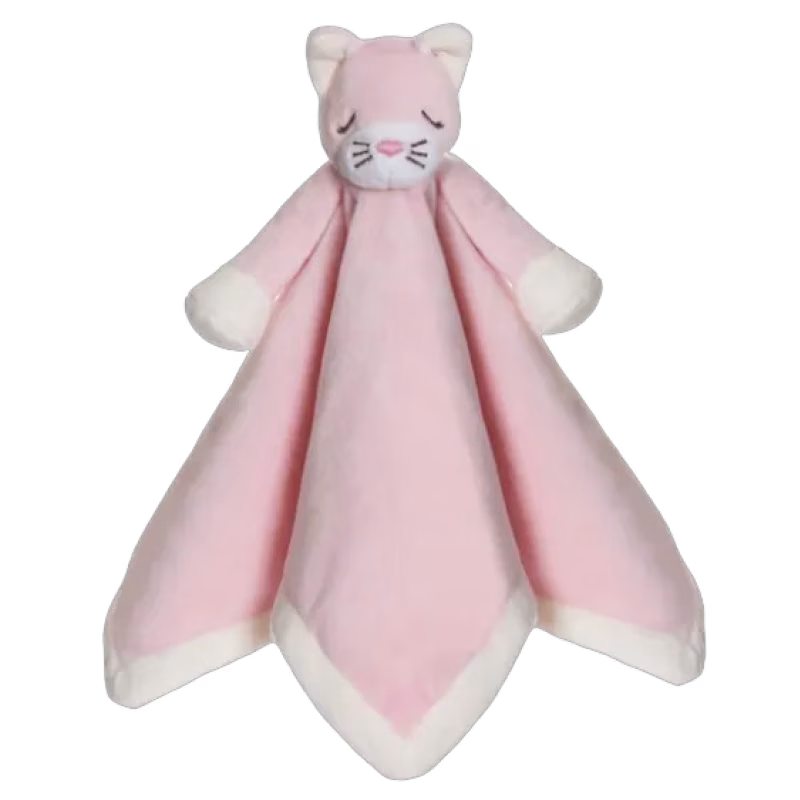 Teddykompaniet Diinglisar Snuttefilt Katt (Babyrosa)