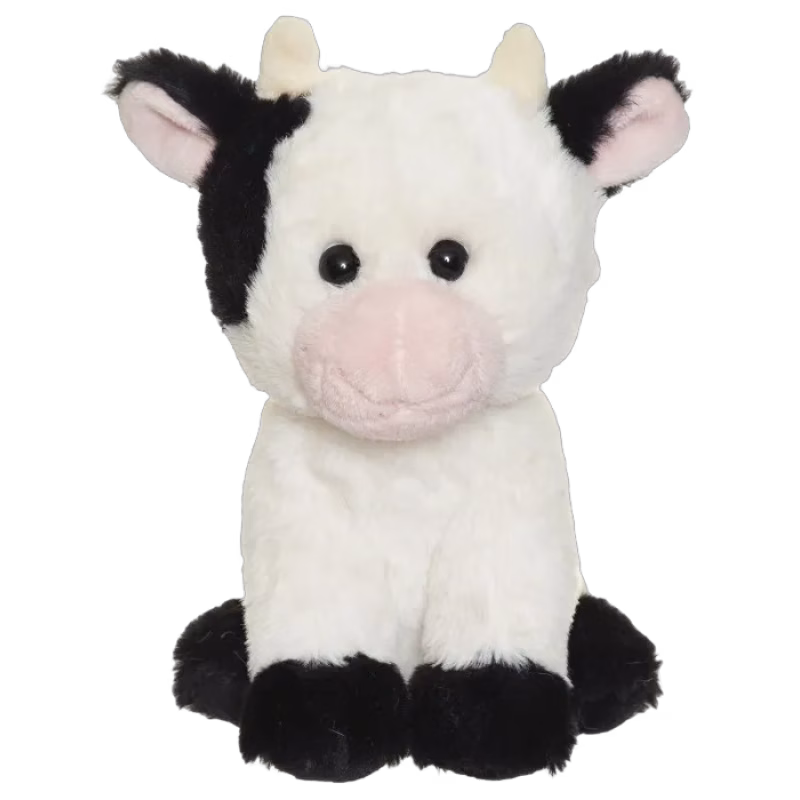 Teddykompaniet Farm sittande ko 18 cm