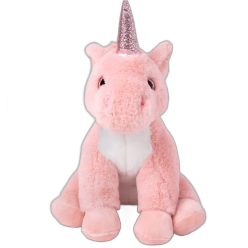 Teddykompaniet Gosedjur Enhörning Rosa