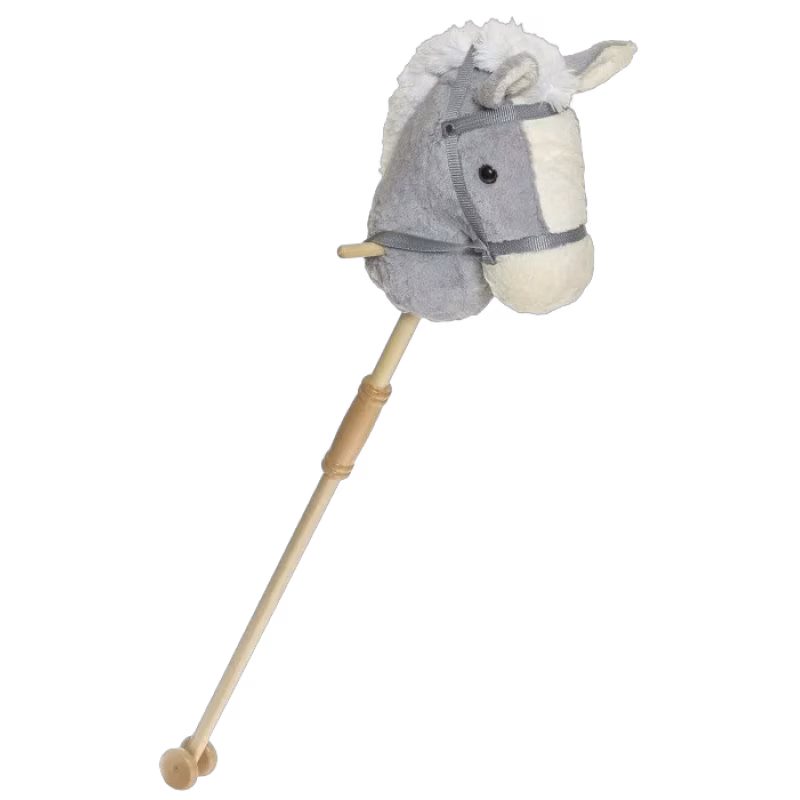 Teddykompaniet Käpphäst delbar 100 cm (Grå)