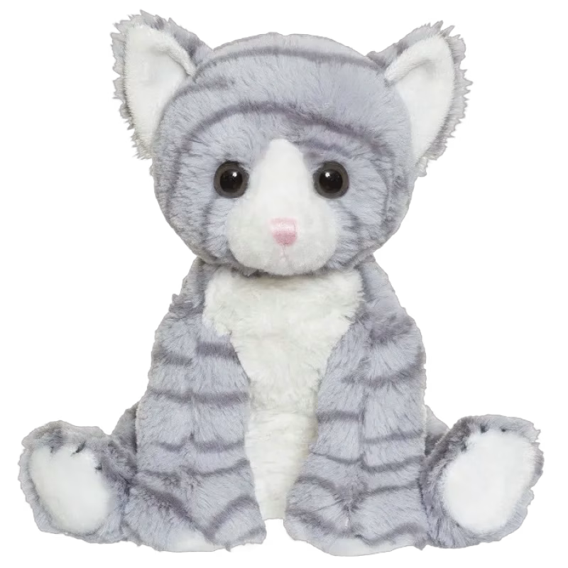 Teddykompaniet Kattkompisar Mio grårandig 23 cm