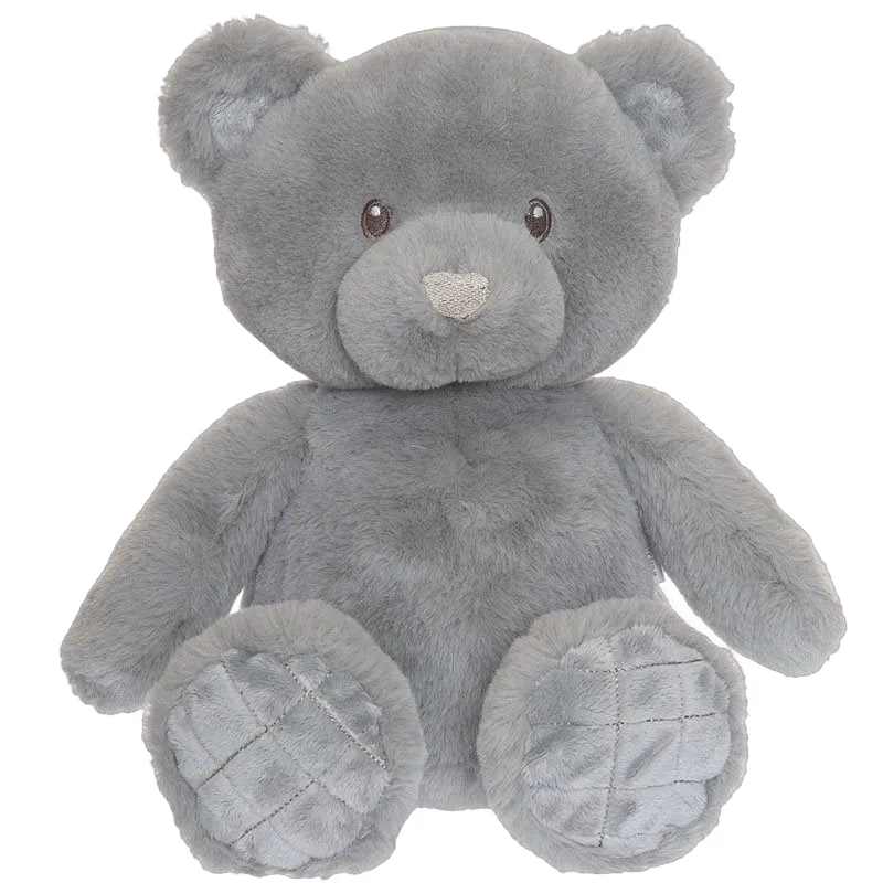 Teddykompaniet nalle Milton stor 38 cm, grå