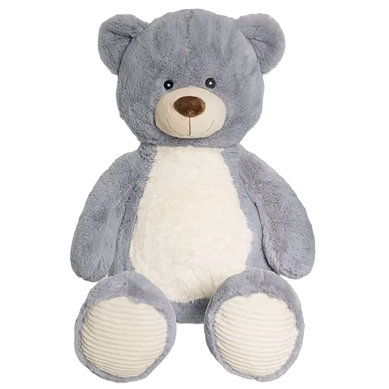 Teddykompaniet nalle Valle 100 cm, grå