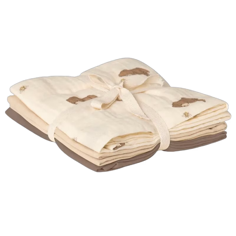 That's Mine Bora Muslinfiltar 3-pack (Bees and bears)